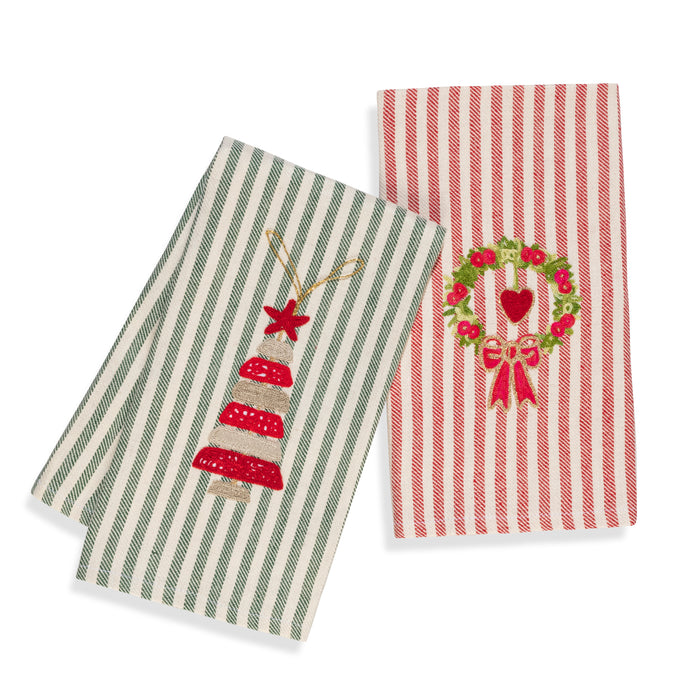 CHRISTMAS HAND TOWELS